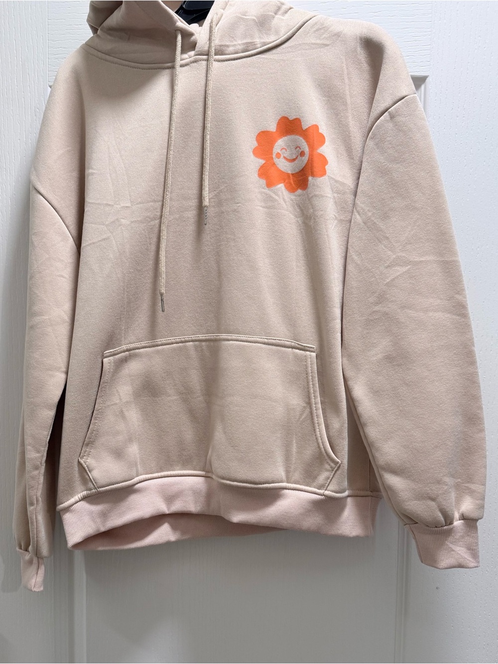 Cream Graphic Hoodie - Picture 2 of 5